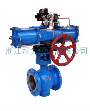 法蘭式V型球閥節(jié)流、控流