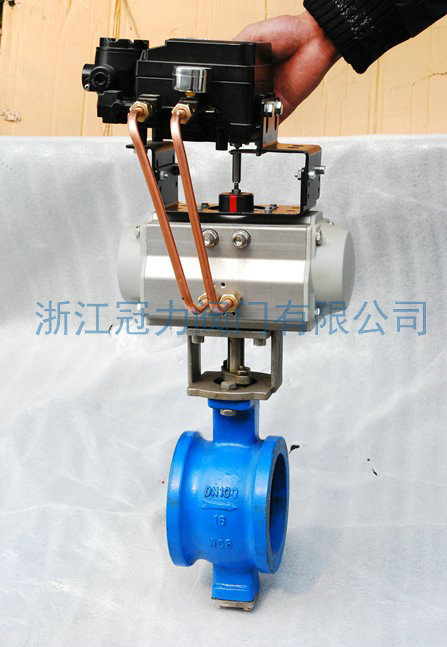 氣動(dòng)V型調(diào)節(jié)球閥在通氣后常開有哪些原因？