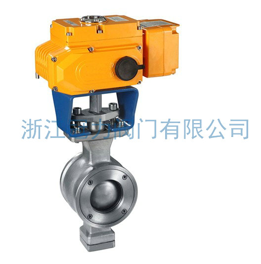 對(duì)夾式V型球閥工業(yè)流量控制的選擇